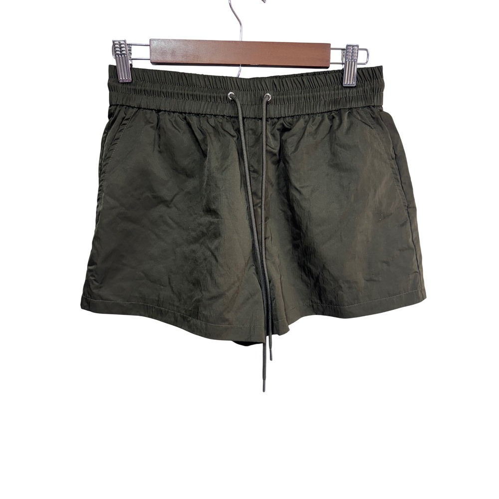 Forever 21 Small Olive Green Athletic Shorts Women's‎ Elastic Waist Drawstring